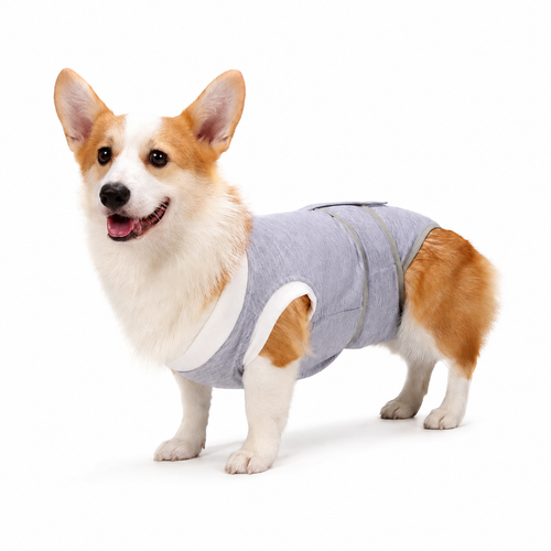 Body de Convalescence Respirant pour Chien – Anti-Léchage Post-Opératoire