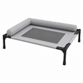 Lit Surélevé pour Chien et Chat – Couchage Respirant Gris