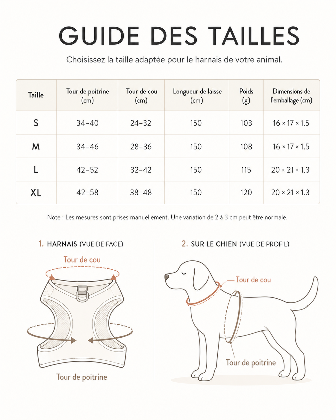 Adjustable Reflective Dog Harness with Leash – Comfortable Anti-Pull Safety Vest for Walking, Puppy and Small Dog