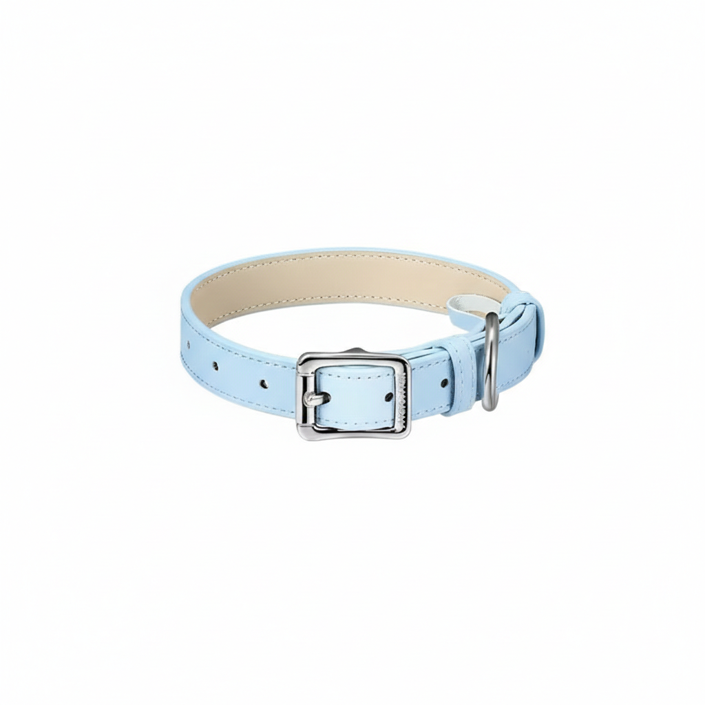 Collier SoftTouch bleu confortable pour animaux