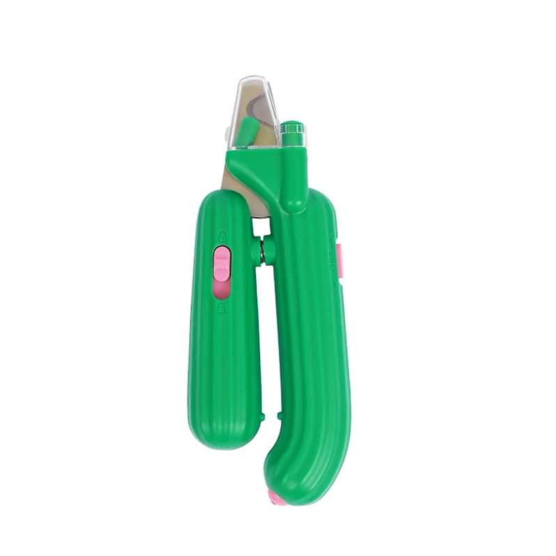 Coupe ongle pro theme cctus vert pour chat