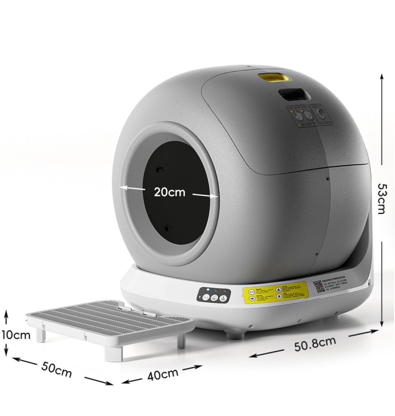 Maison de Toilette Autonettoyante Intelligente – Hygiène Totale, Anti-Odeurs et Contrôle via Application