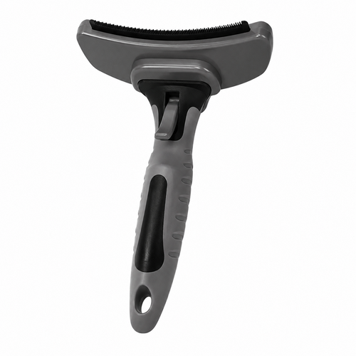 Brosse de toilettage anti-poils Hachimi pour chat et chien gris et noir